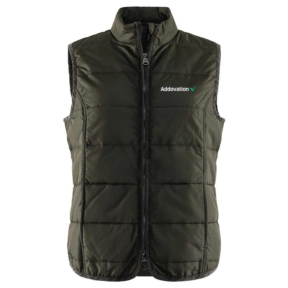 W Milan Vest Dark Green